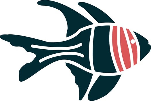 Banggai Cardinal Fish Vector Icon