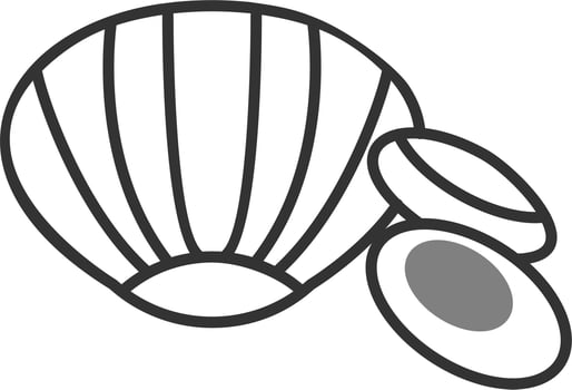 Clam Vector Icon