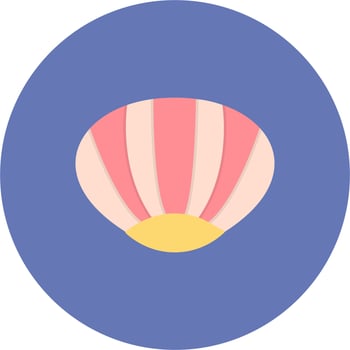 Clam Vector Icon