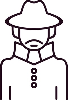 Detective Vector Icon