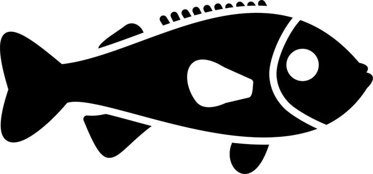 Rock Fish Vector Icon
