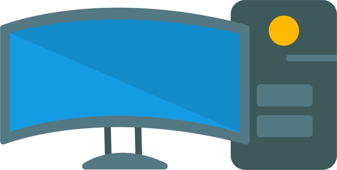 Computer Vector Icon
