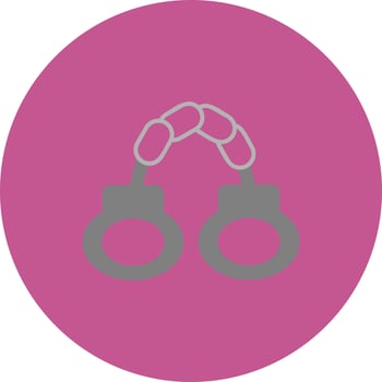 Handcuffs Vector Icon