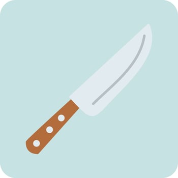 Knife Vector Icon