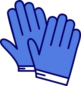 Gloves Vector Icon