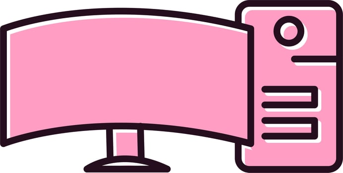 Computer Vector Icon