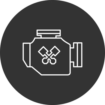 Car engine Vector Icon