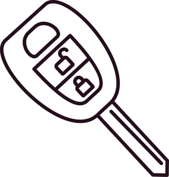 Car key Vector Icon