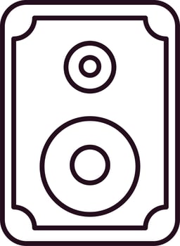 Woofer Vector Icon