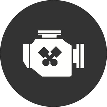 Car engine Vector Icon