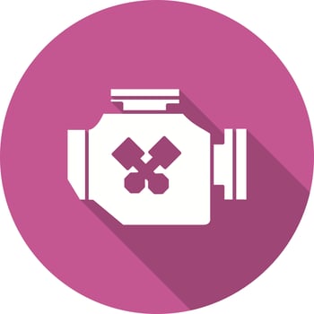 Car engine Vector Icon