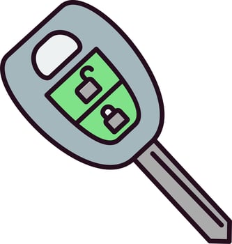 Car key Vector Icon