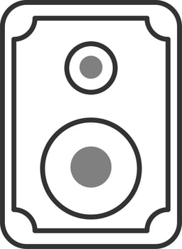 Woofer Vector Icon