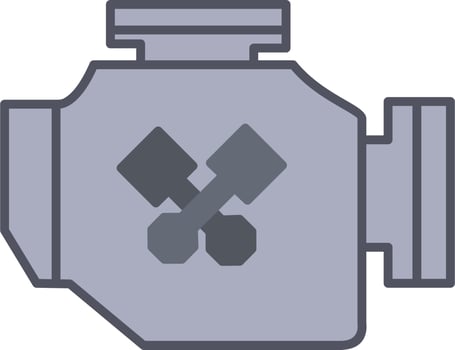 Car engine Vector Icon