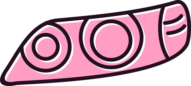 Headlight Vector Icon