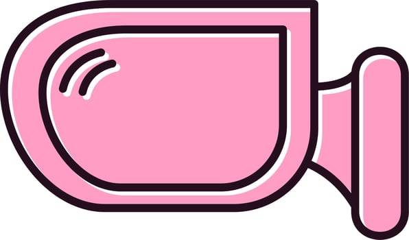 Side mirror Vector Icon
