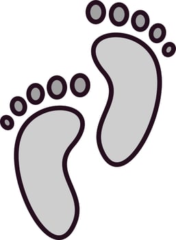 Footprints Vector Icon