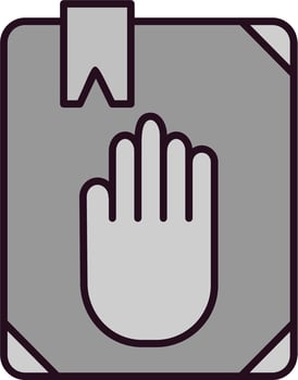 Swear Vector Icon