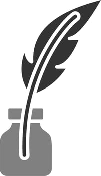 Inkwell Vector Icon