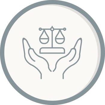 Justice Vector Icon