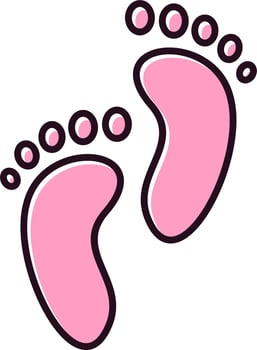 Footprints Vector Icon