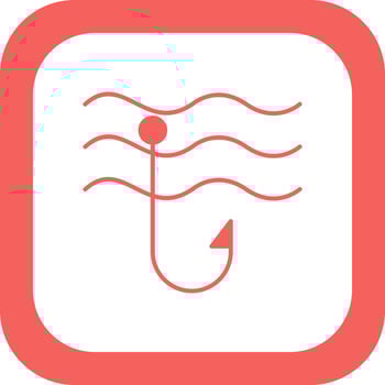 Fish hook Vector Icon