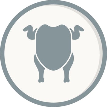 Chicken Vector Icon