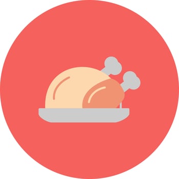 Chicken Vector Icon