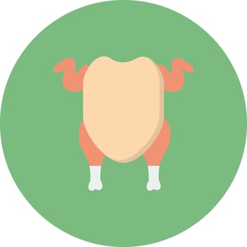Chicken Vector Icon