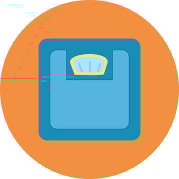 Wight scale Vector Icon