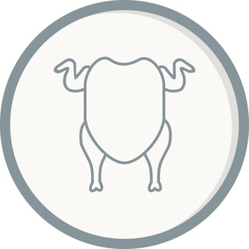 Chicken Vector Icon