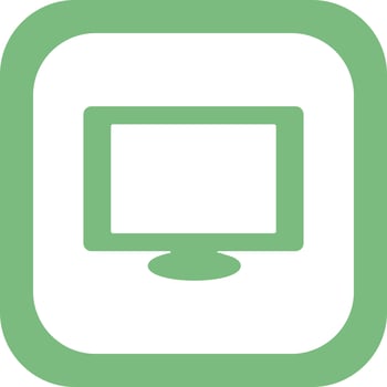Monitor Vector Icon