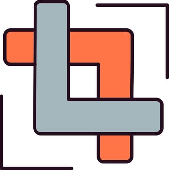 Crop Vector Icon