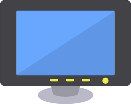 Monitor Vector Icon