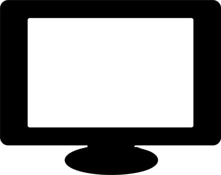 Monitor Vector Icon