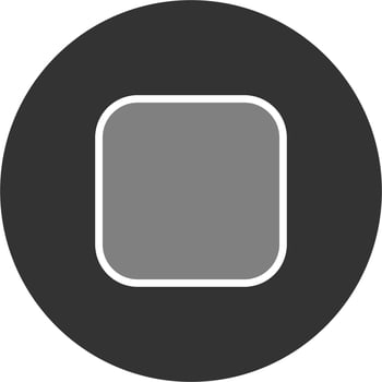 Stop button Vector Icon