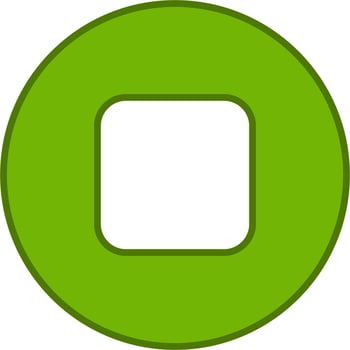 Stop button Vector Icon