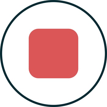 Stop button Vector Icon