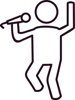 Karaoke Vector Icon