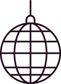 Disco ball Vector Icon