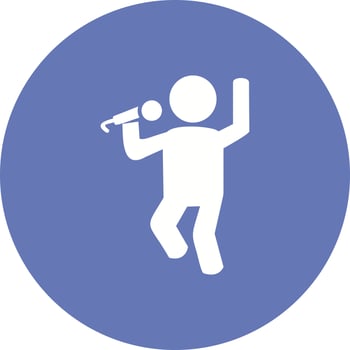 Karaoke Vector Icon