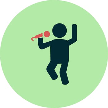 Karaoke Vector Icon
