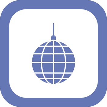 Disco ball Vector Icon