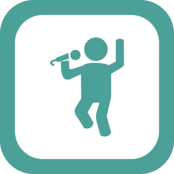 Karaoke Vector Icon