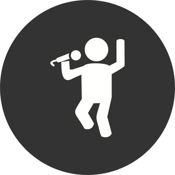 Karaoke Vector Icon