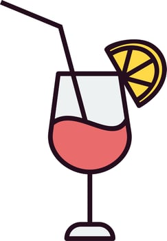 Cocktail Vector Icon