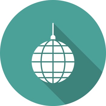 Disco ball Vector Icon