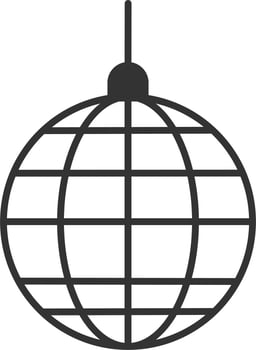 Disco ball Vector Icon