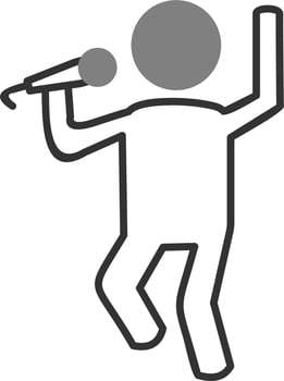 Karaoke Vector Icon
