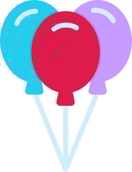 Ballons Vector Icon